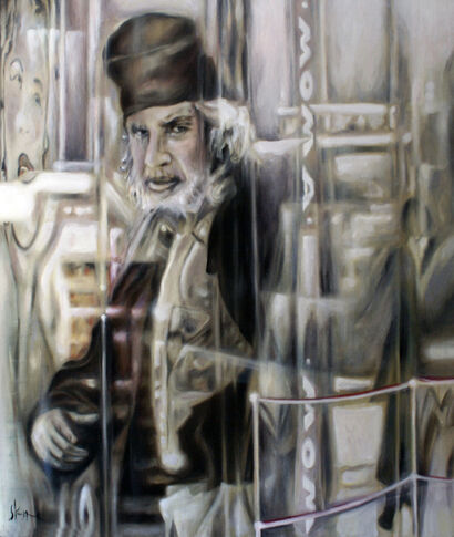 \'Mirroring Moma\' - a Paint Artowrk by Salvatore Sferrazza